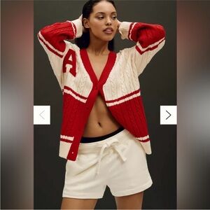 Daily Practice by Anthropologie gravel Sweat Shorts in White/cream Size Xxs